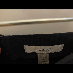 J crew mini skirt. Navy blue